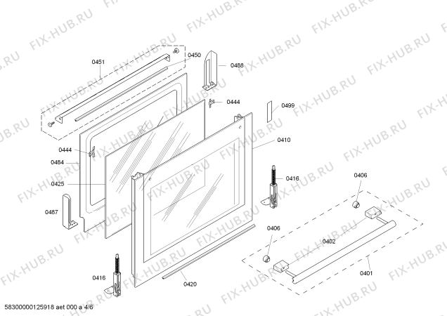 Схема №2 HB76L560G с изображением Кабель для духового шкафа Siemens 00610026