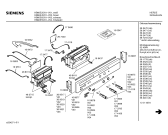 Схема №1 HB66E45 с изображением Панель управления для духового шкафа Siemens 00369519