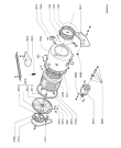 Схема №1 AWL 644 с изображением Декоративная панель для стиральной машины Whirlpool 481946089616