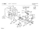 Схема №1 0730201019 SMU6212 с изображением Панель для электропосудомоечной машины Bosch 00115849