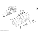 Схема №2 BM5223 с изображением Панель управления для посудомойки Bosch 00677914