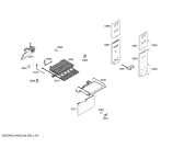 Схема №1 KGN34A60GB с изображением Выдвижной ящик для холодильника Bosch 00666707