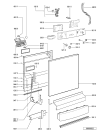 Схема №2 ADP 6730 BR с изображением Панель для посудомоечной машины Whirlpool 481245372602