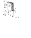 Схема №1 OEKO S.2944-4KG с изображением Рукоятка для холодильника Aeg 2236255051