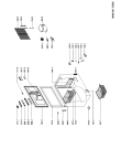 Схема №1 AFG6552EAP (F090734) с изображением Лоток (форма) для холодильной камеры Indesit C00323367