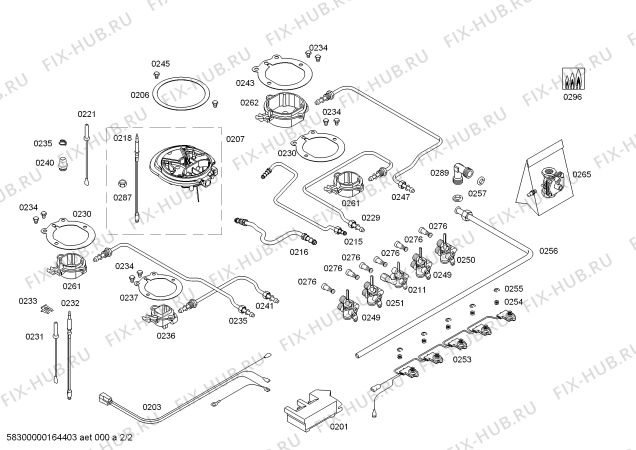 Схема №1 EC745RT90A ENC.EC745RT90E 4G+1W TIMER SE70F IH5 с изображением Горелка для плиты (духовки) Bosch 00620875