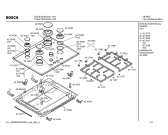 Схема №1 PGE675K01B с изображением Инструкция по установке и эксплуатации для плиты (духовки) Bosch 00588665