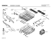 Схема №2 SE55A532EU с изображением Панель управления для посудомойки Siemens 00435534