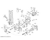Схема №1 SGV53E33EU с изображением Набор кнопок для посудомоечной машины Bosch 00601414