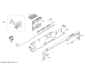 Схема №1 SHX36L16UC DLX Series с изображением Панель управления для посудомоечной машины Bosch 00448278