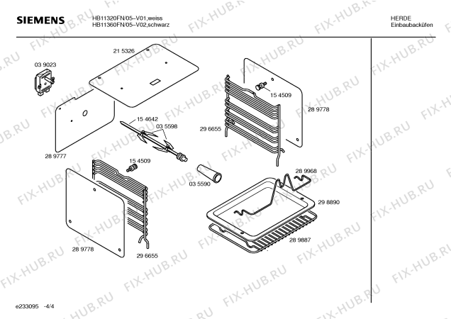 Схема №2 HB11360FN с изображением Фронтальное стекло для духового шкафа Siemens 00296379