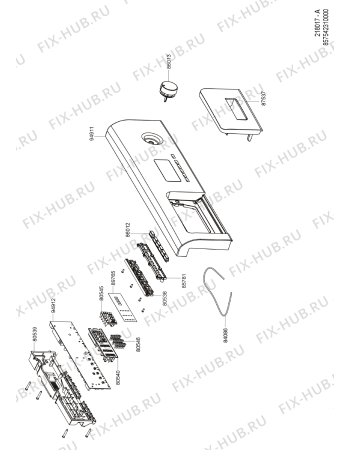 Схема №1 AWZ 5140 E с изображением Другое для стиральной машины Whirlpool 480113100195