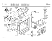 Схема №2 HBN212A с изображением Панель управления для плиты (духовки) Bosch 00296970