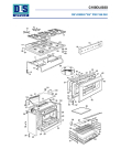 Схема №2 PGX 166 GHI Termostato IMIT с изображением Обшивка для духового шкафа DELONGHI 35C1008SDL