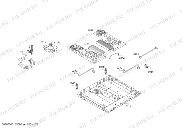 Схема №1 EH875MC21E SE.4I.80.TOP.RBW.FS.TOP с изображением Модуль для духового шкафа Siemens 00742465