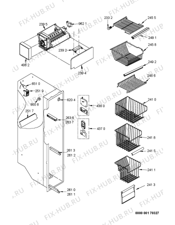 Схема №3 S29DG DWW3 DF с изображением Конденсатор для холодильной камеры Whirlpool 481228228344
