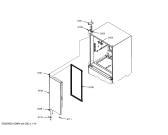 Схема №3 RY495300 с изображением Зажим шланга для холодильной камеры Bosch 00607553