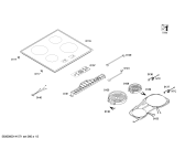 Схема №2 3EB800X с изображением Стеклокерамика для плиты (духовки) Bosch 00683259