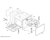 Схема №3 E1982N0 с изображением Панель управления для плиты (духовки) Bosch 00663776