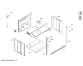 Схема №1 B16E74N0RU с изображением Панель управления для духового шкафа Bosch 00671512