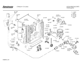 Схема №2 CP502J2 с изображением Панель для электропосудомоечной машины Bosch 00272950