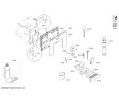 Схема №5 CMP250110C с изображением Контейнер для электрокофеварки Bosch 00746342