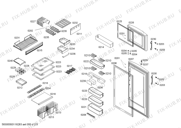 Схема №1 X5KCUSG370 с изображением Крышка кнопки для холодильника Bosch 00421513