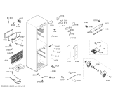 Схема №3 KKE22326TI с изображением Выдвижной ящик для холодильной камеры Bosch 00245228