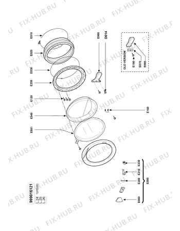 Схема №2 AWZ 710 ES с изображением Винтик для стиралки Whirlpool 482000017294