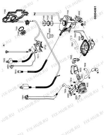 Схема №1 ADG 150/2 WS с изображением Панель для посудомойки Whirlpool 481290508464