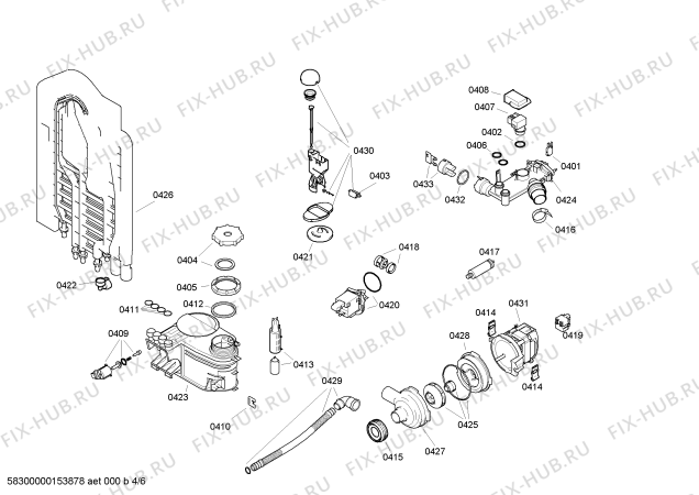 Схема №3 SGS46E07TR с изображением Панель управления для посудомойки Bosch 00678533