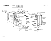 Схема №1 0702174885 KS165ELB с изображением Дверь морозильной камеры для холодильника Bosch 00123242