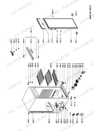 Схема №1 WLMG 885 с изображением Вставка для холодильника Whirlpool 481245298316