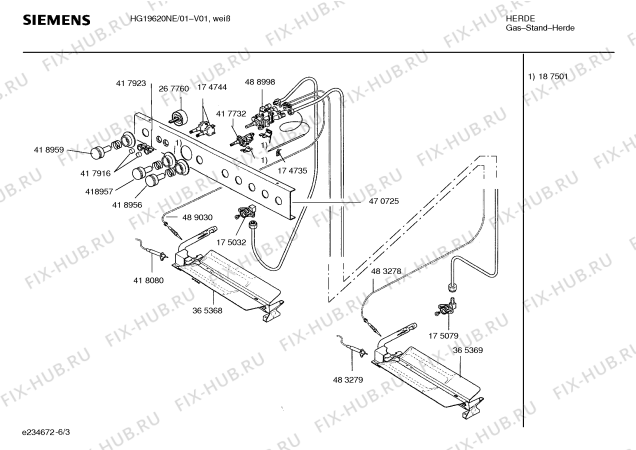 Схема №1 HG19020NE с изображением Клемма для духового шкафа Bosch 00267898