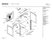 Схема №1 CH13650 Combi therm с изображением Панель управления для электропечи Bosch 00354462