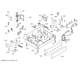 Схема №2 SGS55T23EU с изображением Рамка для электропосудомоечной машины Bosch 00449145