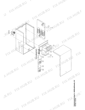 Взрыв-схема комплектующей Aeg HSWA14C - Схема узла Electrical equipment