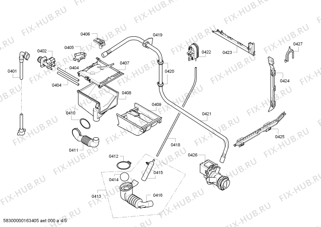 Схема №1 WAB16061TR с изображением Ручка для стиральной машины Bosch 00633465