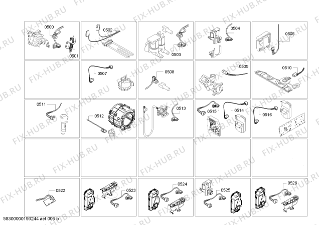 Взрыв-схема стиральной машины Siemens WM16W890FG, sensoFresh - Схема узла 04