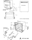 Схема №1 GS 3040 WH с изображением Уплотнитель (прокладка) для посудомоечной машины Whirlpool 481246628124