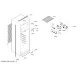 Схема №2 KID28V20FF с изображением Дверь для холодильника Bosch 00244048