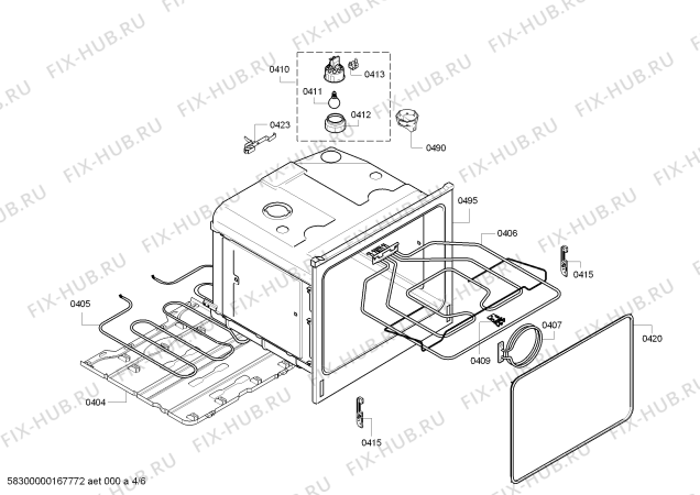 Схема №1 HBA21B351Y с изображением Внешняя дверь для плиты (духовки) Bosch 00689016