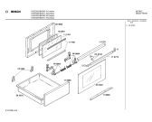 Схема №1 HES502H65 с изображением Панель для электропечи Bosch 00118943