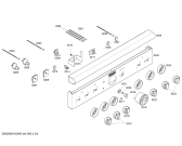 Схема №3 PD304BS с изображением Скоба для плиты (духовки) Bosch 00425448