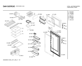 Схема №1 X5KCUSG411 с изображением Контейнер для холодильника Bosch 00497519