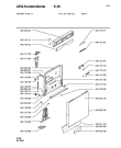 Схема №1 FAV6160-W  ML с изображением Фиксатор для посудомойки Aeg 8996464035014