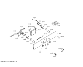 Схема №2 HBN360641 с изображением Панель управления для электропечи Bosch 00447963