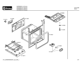 Схема №3 3HP509X с изображением Ящик для духового шкафа Bosch 00236761