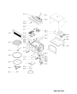 Схема №1 AMW 731/WH с изображением Сенсорная панель для свч печи Whirlpool 481010788185