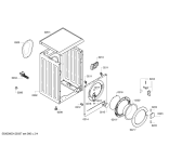 Схема №1 WM14A223 iQ 100 с изображением Кабель для стиралки Bosch 00612332